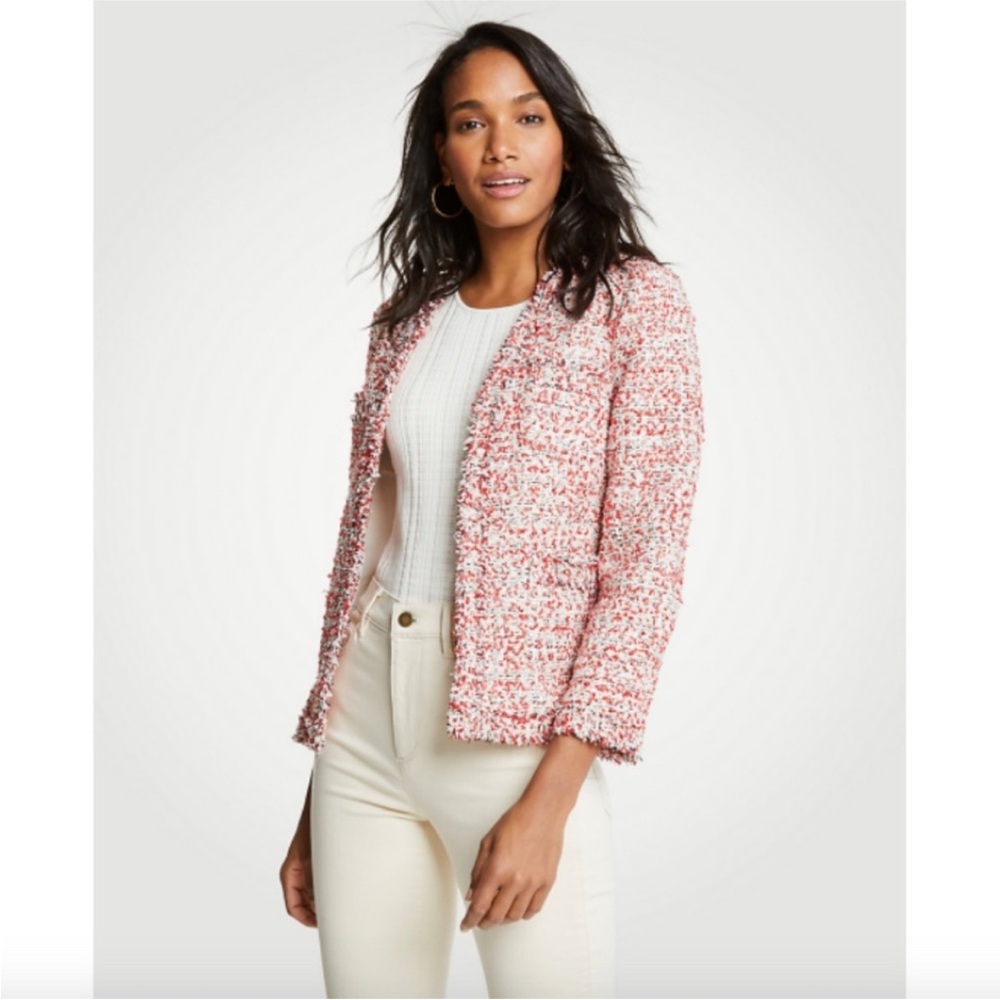 Ann Taylor Tweed blazer